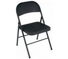 Black Steel Chair