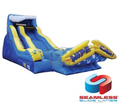 20ft Wipeout Water Slide