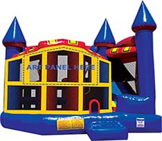 Primary 5n1 Combo Bounce House