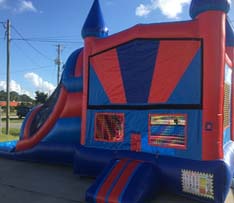 Red Combo Bounce House